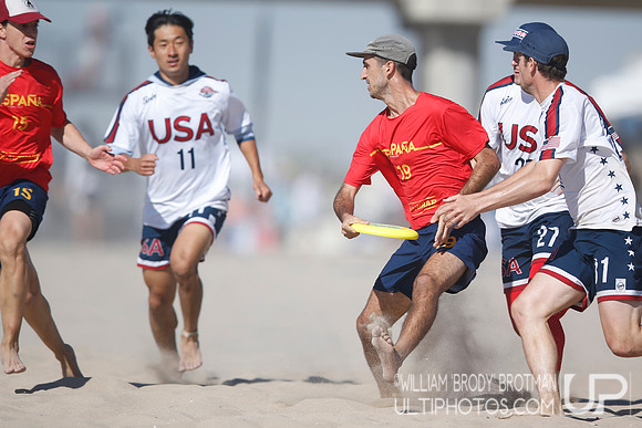 Day 2 of WFDF 2023 World Beach Ultimate Championships.
