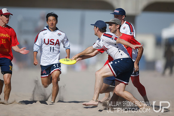 Day 2 of WFDF 2023 World Beach Ultimate Championships.