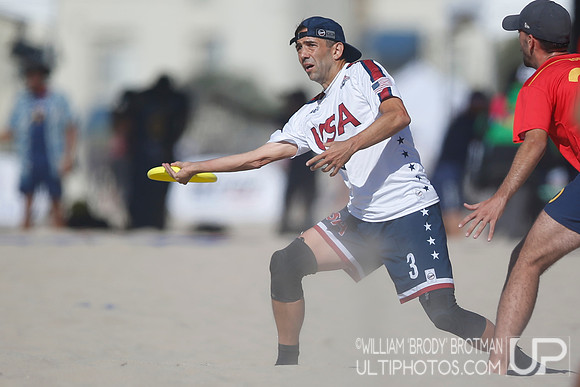 Day 2 of WFDF 2023 World Beach Ultimate Championships.