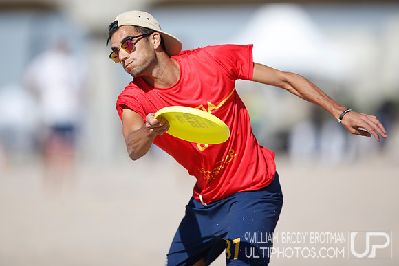 Day 2 of WFDF 2023 World Beach Ultimate Championships.