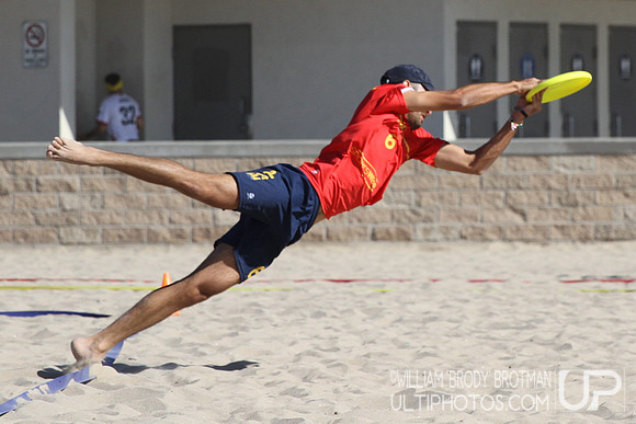 Day 2 of WFDF 2023 World Beach Ultimate Championships.