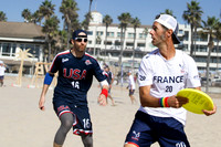 Day 2 of WFDF 2023 World Beach Ultimate Championships.
