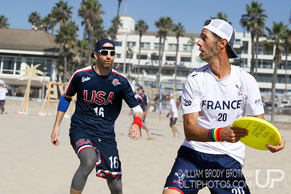 Day 2 of WFDF 2023 World Beach Ultimate Championships.