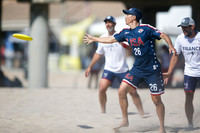 Day 2 of WFDF 2023 World Beach Ultimate Championships.