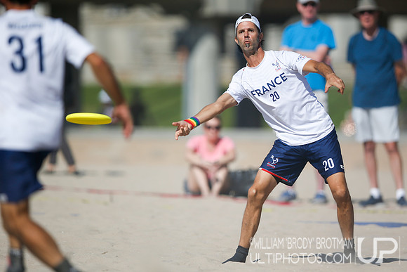 Day 2 of WFDF 2023 World Beach Ultimate Championships.