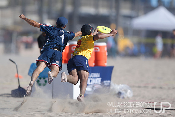 Day 2 of WFDF 2023 World Beach Ultimate Championships.