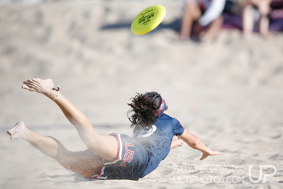 Day 2 of WFDF 2023 World Beach Ultimate Championships.