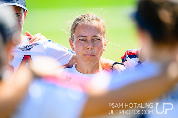 Women’s pool play during World Ultimate Championships at Runaway Bay Sports Precinct