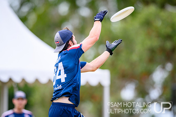 Bracket play during World Ultimate Championships at Runaway Bay Precinct