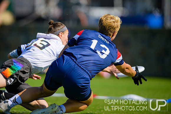 Phoenix vs. Scandal in quarterfinals at USAU Club Championships