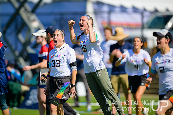 Phoenix vs. Scandal in quarterfinals at USAU Club Championships