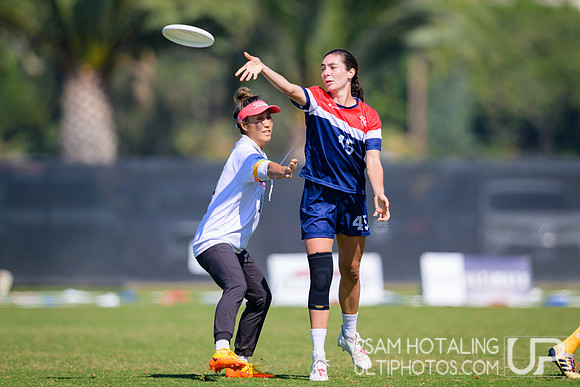 Phoenix vs. Scandal in quarterfinals at USAU Club Championships