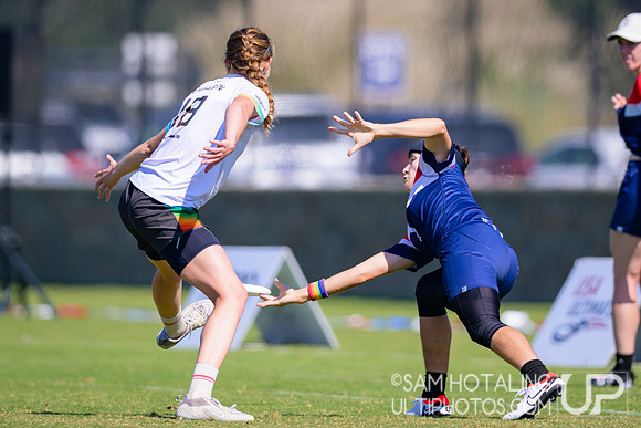 Phoenix vs. Scandal in quarterfinals at USAU Club Championships