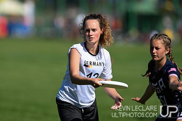 USA U20 Women vs Germany U20 Women - WJUC 2022