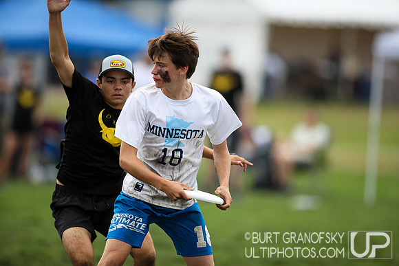 USA Ultimate YCC 2022 -- U17 Boys Sun Action