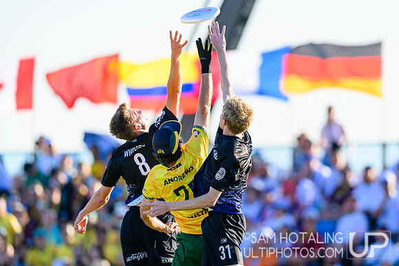 Opening ceremony during World Ultimate Championships at Runaway Bay Precinct