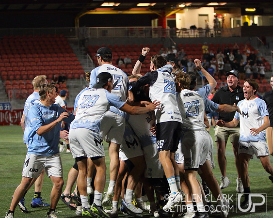 Minnesota Wind Chill vs. Carolina Flyers UFA Championship Weekend semifinal game at Zions Bank Stadium. Saturday, August 24, 2024