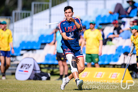 Mixed semifinals during World Ultimate Championships at Runaway Bay Precinct