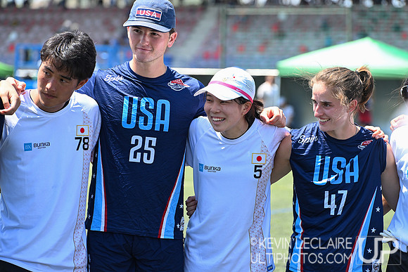 USA Mixed v Japan Qtrs - WU24 Thursday