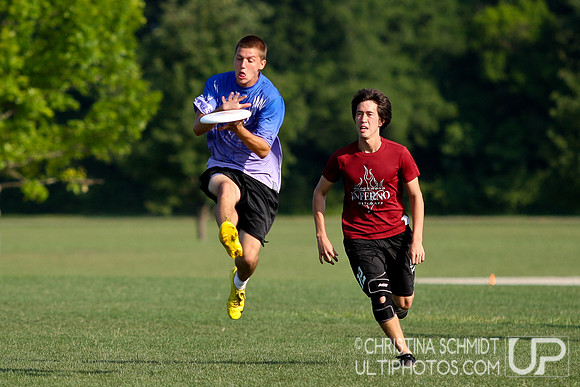 Sunday Open Final Pool Play -- USAU 2012 HS Southerns