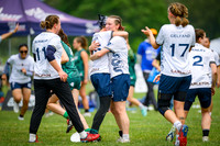Pool play at USAU D-I College Championships