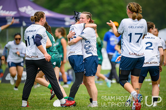 Pool play at USAU D-I College Championships