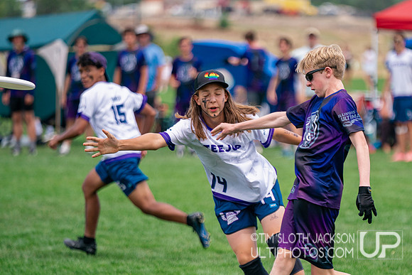 Pool play at 2024 USAU Youth Club Championship