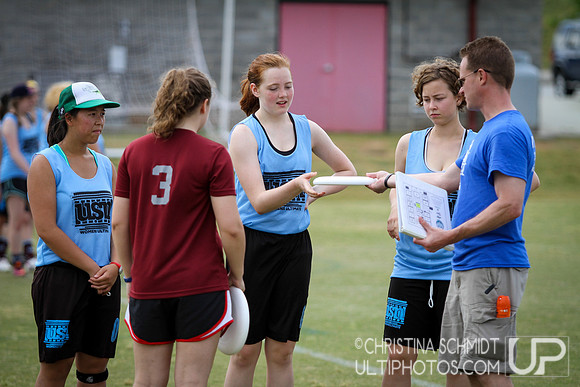 USA Ultimate Southern High School Regional Championships 2014 - Saturday