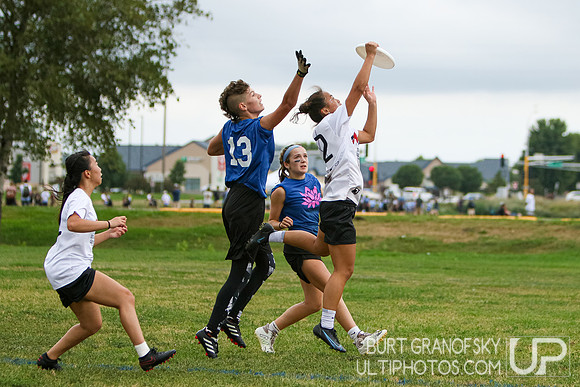 USA Ultimate YCC 2022 -- U20 Girls Sat Action
