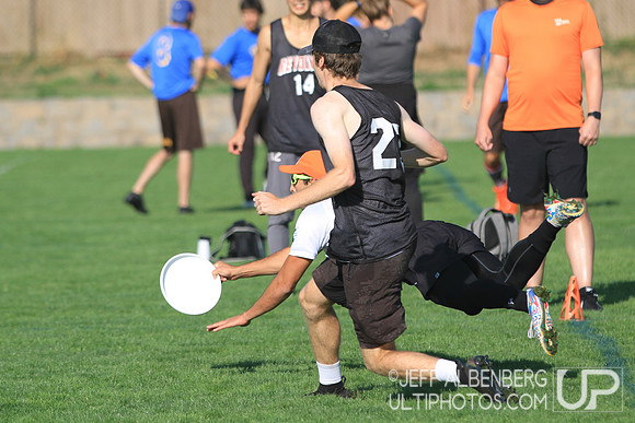 Sunday men's quarter finals from the TCT Pro Championships - Rhino vs Revolver