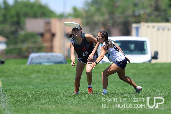 Sunday action at the USA Ultimate Youth Club Championships U-17