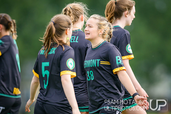 Pool play at USAU D-I College Championships