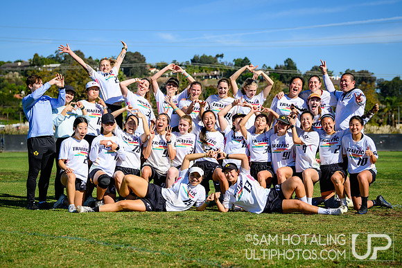 Traffic team photo during Club Championships at Surf Cup Sports Park
