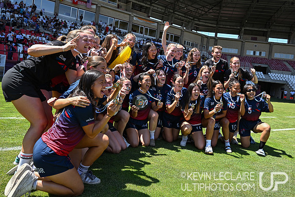 Great Britain Women's U24 Bronze medal Team Photo - WU24 2025