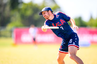 Men’s semifinals during World Ultimate Championships at Runaway Bay Precinct