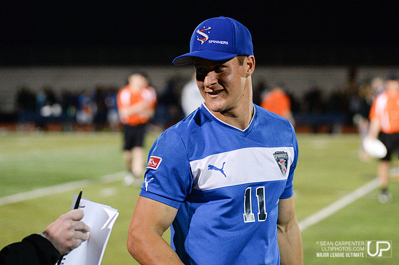 MLU Spinners vs. Rumble