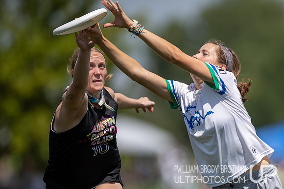 Day 2 of the USA Ultimate U.S. Open ICC Championships