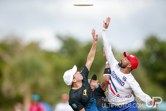 Day 1 of WFDF 2023 Pan American Ultimate Championships.