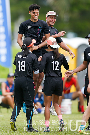 Day 1 of WFDF 2023 Pan American Ultimate Championships.