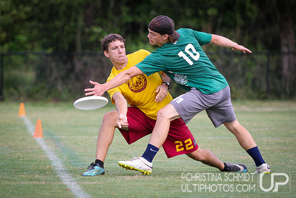 USA Ultimate Southern High School Regional Championships 2014 - Saturday