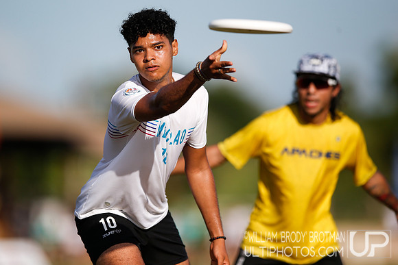Day 2 of WFDF 2023 Pan American Ultimate Championships.