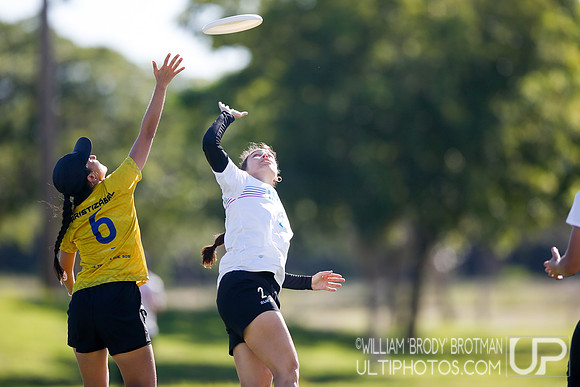 Day 2 of WFDF 2023 Pan American Ultimate Championships.