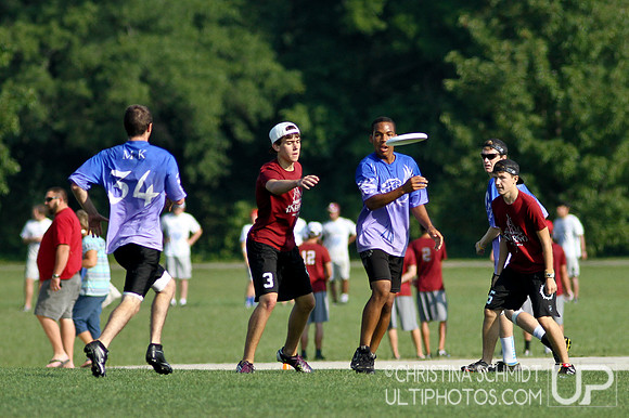 Sunday Open Final Pool Play -- USAU 2012 HS Southerns