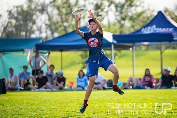 Color of Ultimate pickup showcase game at International Club Championships at Aurora Sports Park