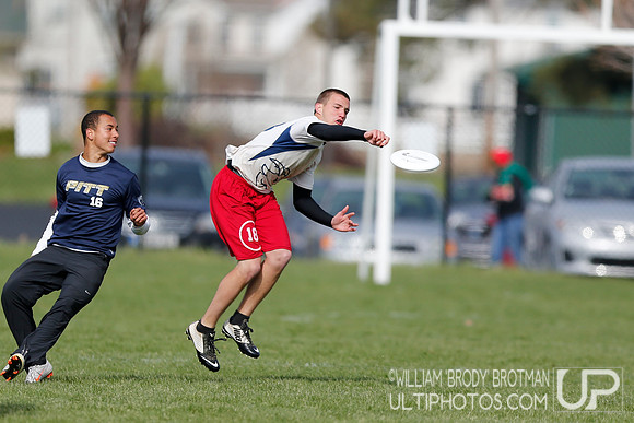 Sunday Action - USA Ultimate 2014 College Division I Ohio Valley Regional Tournament