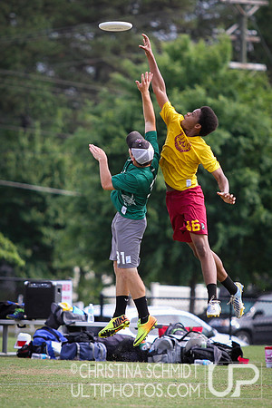 USA Ultimate Southern High School Regional Championships 2014 - Saturday