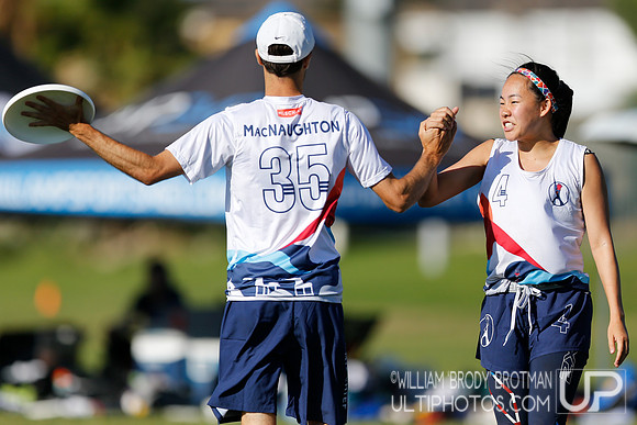 Day 2 of 2021 USA Ultimate Southwest Mixed Regional Championships.