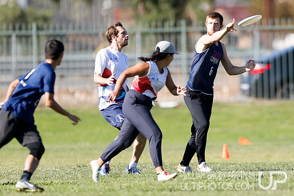 Day 2 of 2021 USA Ultimate Southwest Mixed Regional Championships.