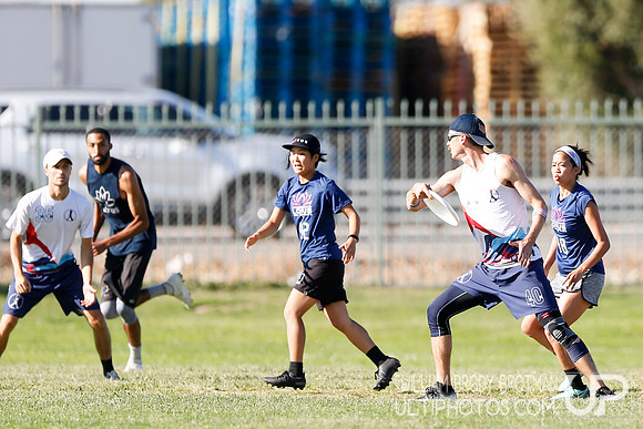 Day 2 of 2021 USA Ultimate Southwest Mixed Regional Championships.