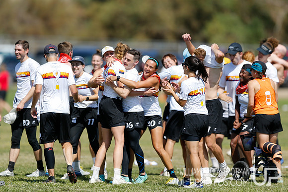 Day 2 of 2021 USA Ultimate Southwest Mixed Regional Championships.